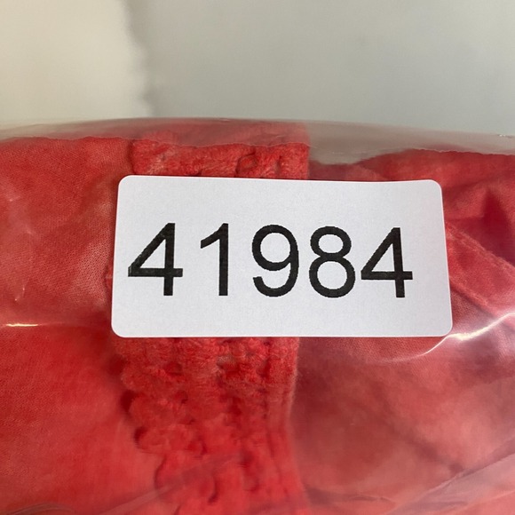 Parsley & Sage Top Womens 2X Lace Coral Pink Tunic Artsy Beachy Popover - Picture 12 of 12